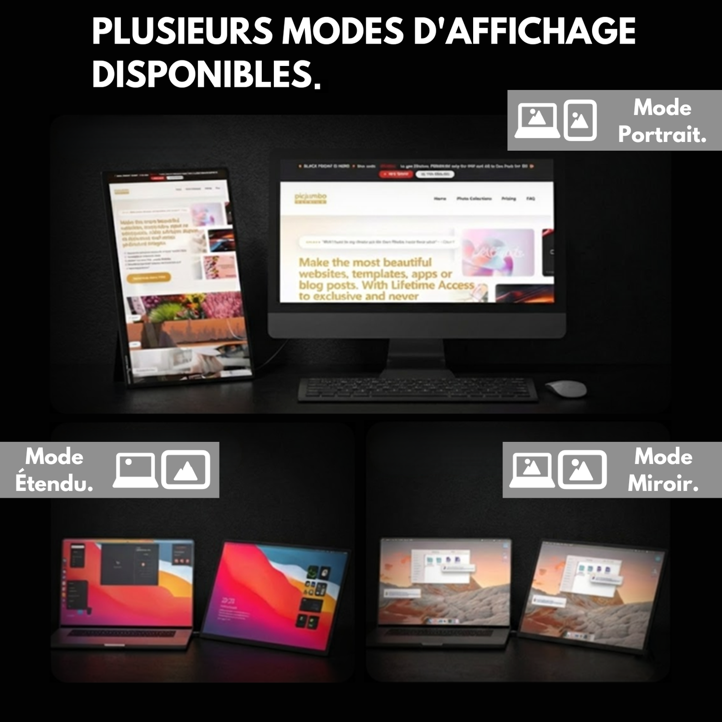 SHIFT N3 – Écran Portable 16" (Ratio 16:10)