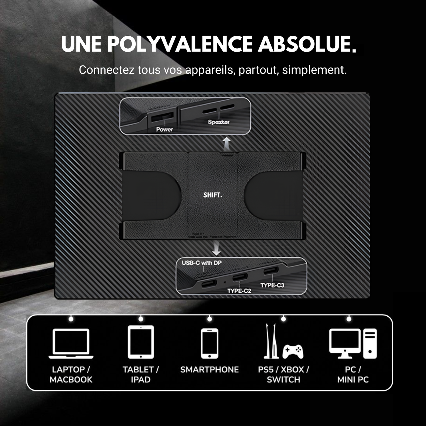 SHIFT N3 – Écran Portable 16" (Ratio 16:10)